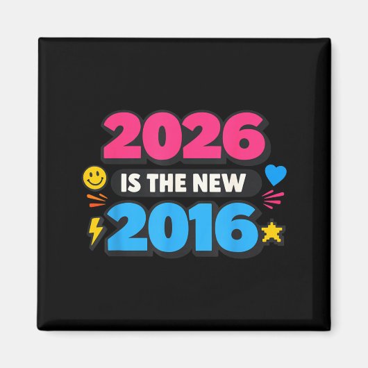 2026 New 2016 Internet Nostalgia Design マグネット (正面)