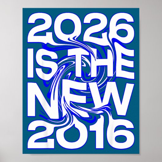 2026 New 2016 Retro Future Illustration ポスター (正面)