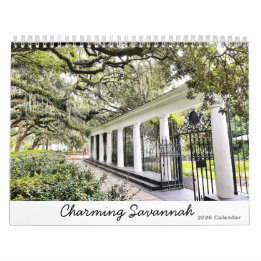 2026 New Charming Savannah Calendar カレンダー