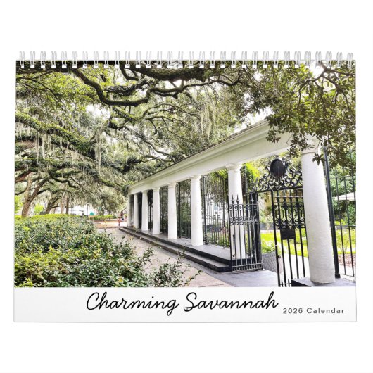 2026 New Charming Savannah Calendar カレンダー (カバー)