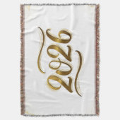 2026 New Year スローブランケット (正面縦)