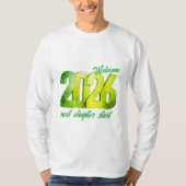 2026 NEW YEAR BASIC LONG SLEEVE T-Shirt Tシャツ (正面)