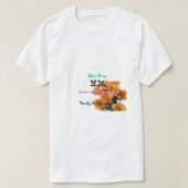 2026 New Year Cosmic Flower Galaxy  Tシャツ (デザイン正面)