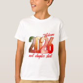 2026 NEW YEAR KIDS BASIC T SHIRT Tシャツ (正面)