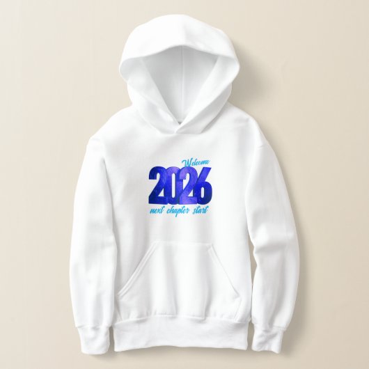 2026 NEW YEAR KIDS PULLOVER HOODIE (レイダウン)