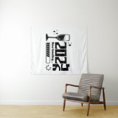 2026 New Year Loading Celebration Typography タペストリー (インサイチュ(横))