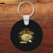 2026 New Year Same Hot Mess Celebration  キーホルダー (正面)