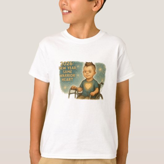 2026 New Year “Same Warrior Heart” Inclusive  Tシャツ (正面)