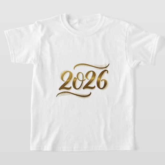 2026 New Year Tシャツ (レイダウン)