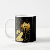 2026 New Years Eve For Womens Men Mom Kids Happy N コーヒーマグカップ (左)
