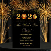 2026 New Year's Eve Party 招待状