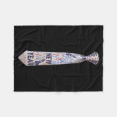 2026 New Year's Party Funny Fireworks Party New Ye フリースブランケット (正面(横))