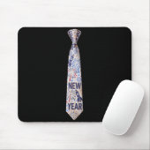 2026 New Year's Party Funny Fireworks Party New Ye マウスパッド (マウス)