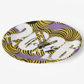 2026 New Years Trippy Bold Font ペーパープレート (アングル)