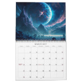 2026 Nightscapes 2 Surreal宇宙ランドスケープアート カレンダー (3月 2027)