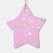 2026 number new year drawing cute pastel Ornament セラミックオーナメント (左)