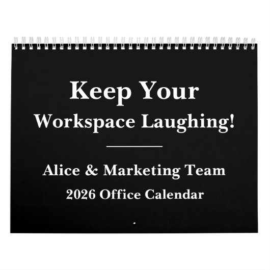 2026 Office Humor Wall Calendar カレンダー (カバー)