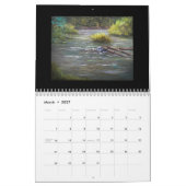 2026 Oil Paintings 2.0 Calendar カレンダー (3月 2027)