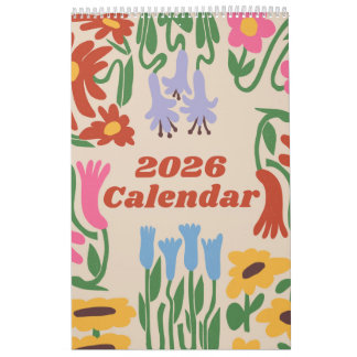 2026 One-Page Small Calendar – Clean and Modern カレンダー