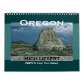 2026 Oregon High Desert Calendar カレンダー (カバー)