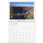 2026 Oregon High Desert Calendar カレンダー (1月 2026)