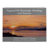 2026 Original Landscape Paintings カレンダー (カバー)