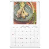 2026: Paintings by Sarah Sedwick Calendar カレンダー (3月 2026)