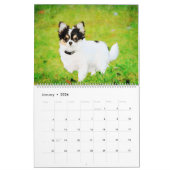 2026 Papillon Dog Mom Mama Lovers Owners Gift カレンダー (1月 2026)