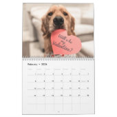 2026 ParkerPup Calendar カレンダー (2月 2026)