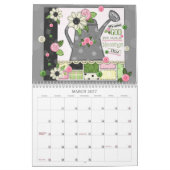 2026 Patchwork Meadow Scripture Calendar カレンダー (3月 2027)