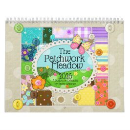 2026 Patchwork Meadow Scripture Calendar カレンダー