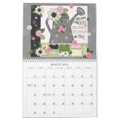 2026 Patchwork Meadow Scripture Calendar カレンダー (3月 2026)