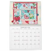 2026 Patchwork Meadow Scripture Calendar カレンダー (2月 2026)