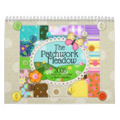 2026 Patchwork Meadow Scripture Calendar カレンダー (カバー)