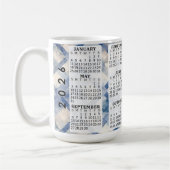 2026 Personalized 15 oz. Calendar Ceramic Mug コーヒーマグカップ (左)
