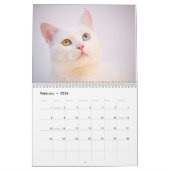 2026 Personalized Cat Photos Create Your Own カレンダー (2月 2026)