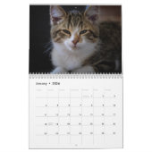 2026 Personalized Cat Photos Create Your Own カレンダー (1月 2026)