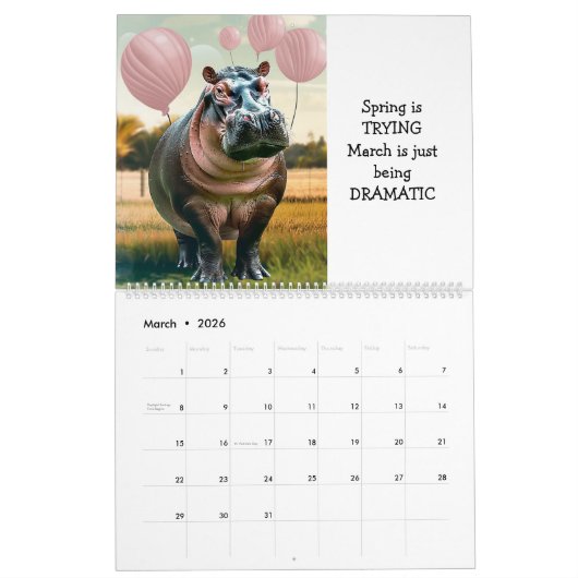 2026 Personalized Customizable Calendar カレンダー (3月 2026)
