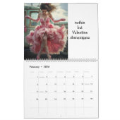 2026 Personalized Customizable Calendar カレンダー (2月 2026)