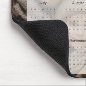 2026 Personalized Family Name Photo Calendar マウスパッド (コーナー)