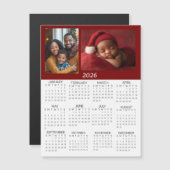 2026 Personalized Photos Mini Calendar (正面/裏面)