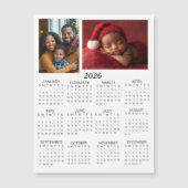 2026 Personalized Photos Mini Calendar (正面)