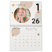 2026 Photo Calendar Memories Motivational カレンダー (1月 2027)