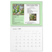 2026 Pickle Calendar with Recipes カレンダー (1月 2027)