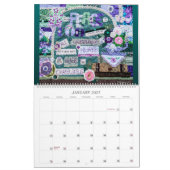 2026 Piece by Peace Scripture Calendar カレンダー (1月 2027)