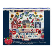 2026 Piece by Peace Scripture Calendar カレンダー (カバー)
