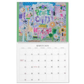 2026 Piece by Peace Scripture Calendar カレンダー (3月 2026)