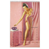 2026 Pin Up Calendar カレンダー (1月 2027)