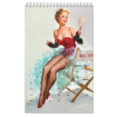 2026 Pin Up Calendar カレンダー (3月 2027)