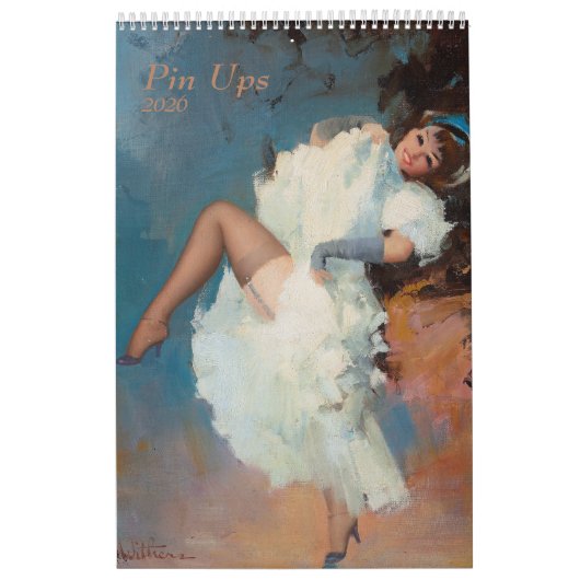 2026 Pin Up Calendar カレンダー (カバー)